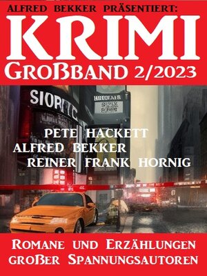 cover image of Krimi Großband 2/2023